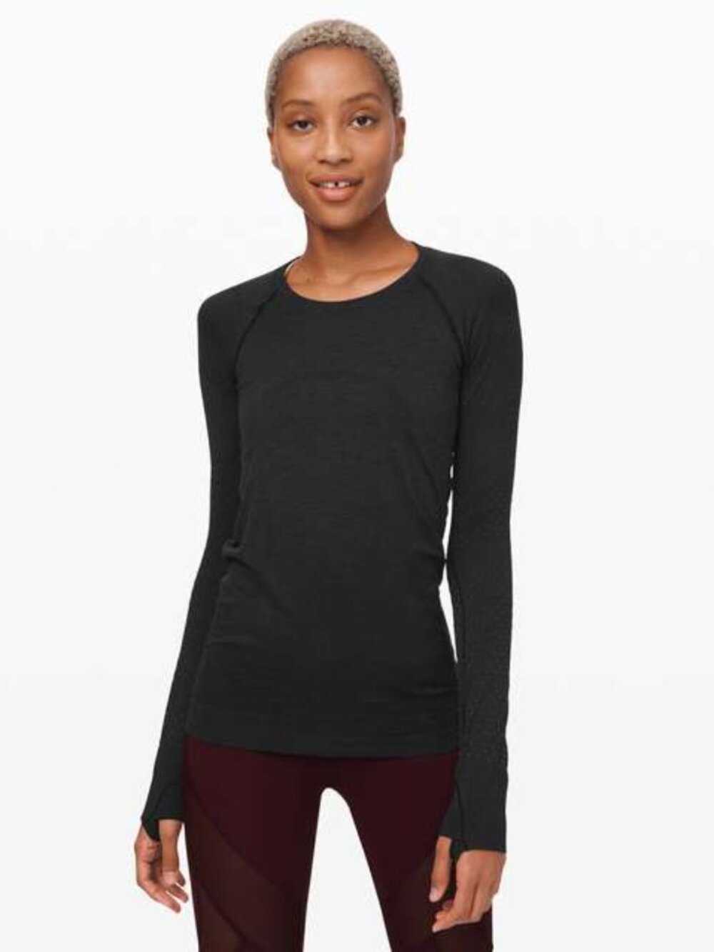 Lululemon Black Long Sleeve Swiftly Tech